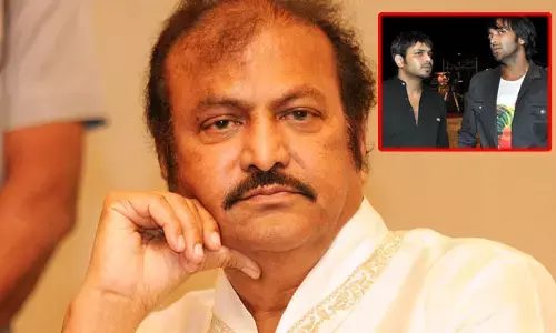 కొడుకుల గొడవపై మోహన్ బాబు రియాక్షన్ ఇదే!