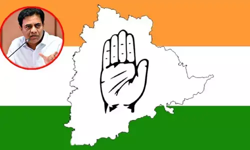 దొంగలతో చేతులు కలిపి మాపై నిందలా? అంటూ.. కేటీఆర్‌పై కాంగ్రెస్ ఫైర్
