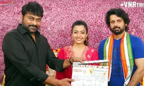 చిరు లాంచ్‌ చేసిన నితిన్‌-రష్మికల కొత్త సినిమా!