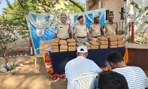 సినీ ఫక్కీలో గంజాయి స్మగ్లింగ్ చేస్తున్న ముఠా అరెస్ట్..