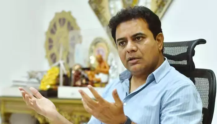 దురదృష్టవశాత్తు అవి కేంద్రం చేతిలో ఉన్నాయి: కేటీఆర్ దురదృష్టవశాత్తు అవి కేంద్రం చేతిలో ఉన్నాయి: కేటీఆర్