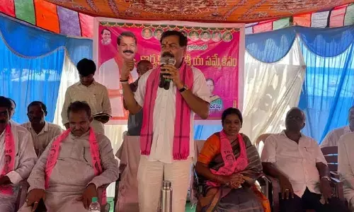 రాష్ట్రంలో ప్రతి గడపకు సంక్షేమ ఫలాలు: ఎమ్మెల్యే బీరం హర్షవర్ధన్ రెడ్డి
