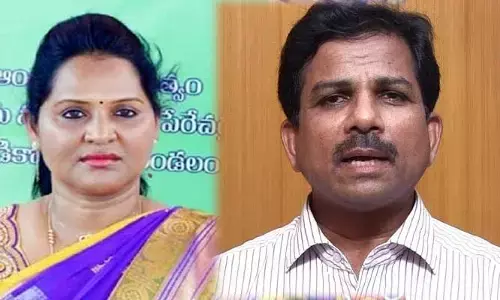 ఎమ్మెల్యే ఉండవల్లి శ్రీదేవి సస్పెన్షన్‌పై భర్త శ్రీధర్ రియాక్షన్ ఇదే..!