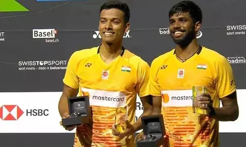 స్విస్ ఓపెన్ నెగ్గిన భారత జోడి.. తొలి భారత జంటగా..
