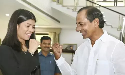 తెలంగాణ గర్వించదగ్గ బిడ్డ జరీన్: సీఎం కేసీఆర్