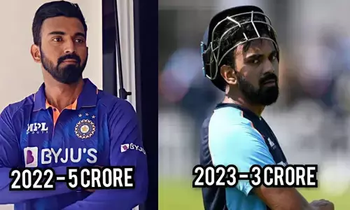 KL రాహుల్‌కు షాకిచ్చిన BCCI.. ఆ జాబితా నుంచి తగ్గింపు
