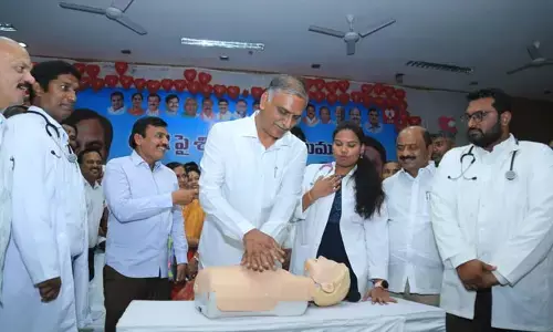 సీపీఆర్‌పై అందరికీ అవగాహన అవసరం: మంత్రి హరీశ్ రావు