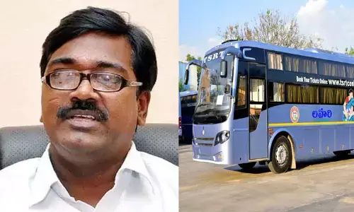 9 ఏసీ స్లీపర్ బస్సులను ప్రారంభించిన మంత్రి పువ్వాడ