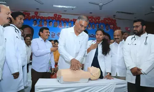 సీపీఆర్ తో ప్రాణ నష్టాన్ని నివారించాలి: ఆర్థిక, వైద్య ఆరోగ్య శాఖ మంత్రి హరీశ్ రావు