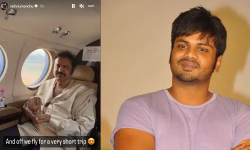 మనోజ్‌‌ను వదిలేసిన మోహన్ బాబు.. విష్ణుతో కలిసి ఎక్కడికి వెళ్తున్నాడు?