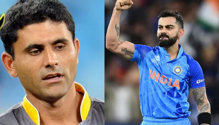 ‘బాబర్ కంటే కోహ్లియే బెస్ట్’ : పాక్ మాజీ బౌలర్ ఇంట్రెస్టింగ్ కామెంట్స్ ‘బాబర్ కంటే కోహ్లియే బెస్ట్’ : పాక్ మాజీ బౌలర్ ఇంట్రెస్టింగ్ కామెంట్స్