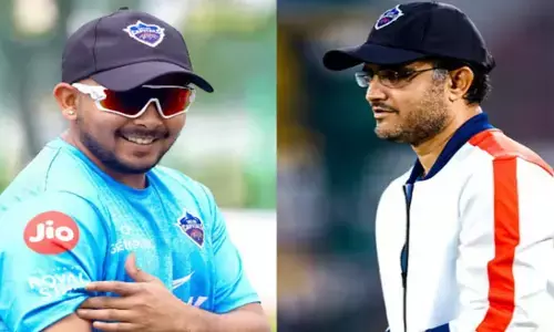 పృథ్వీ షా భారత్‌కు ఆడేందుకు సిద్ధంగా ఉన్నాడు: సౌరవ్ గంగూలీ