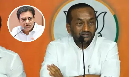 నీ వాట్సాప్ నెంబర్ చెప్పు కేటీఆర్.. తప్పులు నిరూపిస్తా: రఘునందన్ రావు