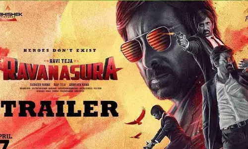 గూస్ బంప్స్ తెప్పిస్తున్న రవితేజ ‘‘ రావణాసుర’’ ట్రైలర్