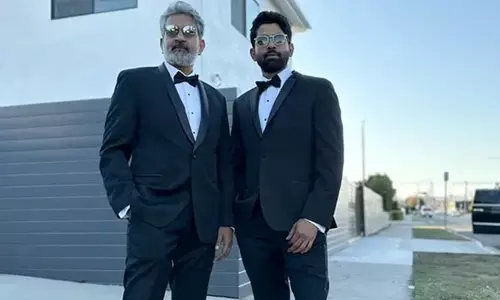 రాజమౌళిని తన కొడుకు నాన్న అని పిలవడట!