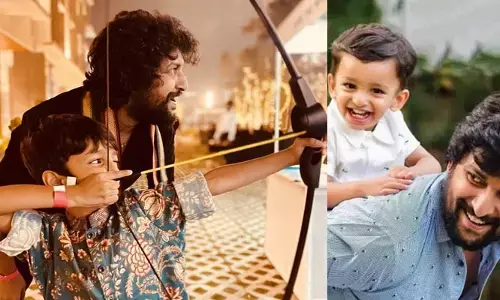 Nani Son Birthday: కొడుకు బర్త్‌డే.. క్యూట్ పిక్ షేర్ చేసిన నాని