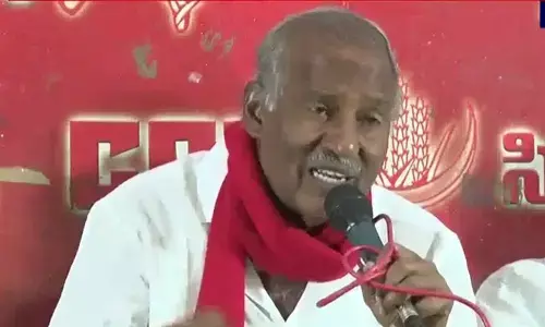 అక్రమ అరెస్టుల ద్వారా ఉద్యమాలను ఆపలేరు.. సీపీఐ రాష్ట్ర కార్యదర్శి కూనంనేని