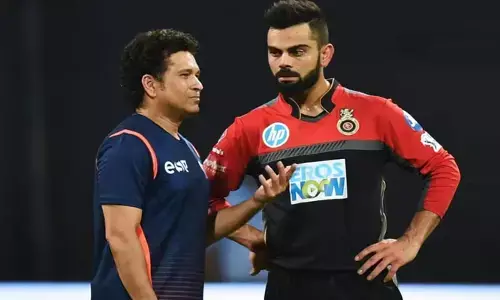 నా దృష్టిలోక్రికెట్‌లో సచిన్ టెండూల్కర్, వీవియన్ రిచర్డ్స్ లెజెండ్స్: విరాట్ కోహ్లీ