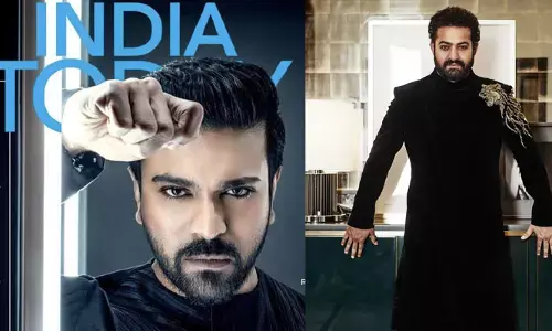 ‘RRR’ స్టార్ అంటూ నేషనల్ మ్యాగజైన్‌పై రామ్ చరణ్ ఫొటో.. ఎన్టీఆర్ ఫ్యాన్స్ ఫైర్