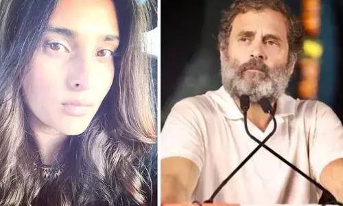 నాకు అమ్మానాన్నల తర్వాత రాహుల్ గాంధీయే: కన్నడ నటి