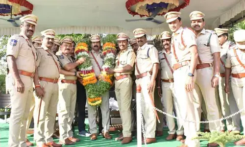 కే.ఆర్.నాగరాజుకు వీడ్కోలు..