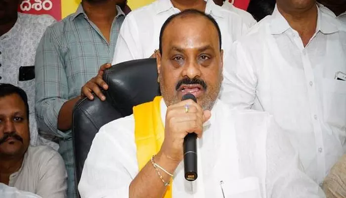 వైసీపీ రౌడీ మూకలు పెట్రేగిపోతున్నారు: అచ్చెన్నాయుడు