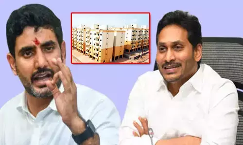 Nara Lokesh: సీఎం జగన్‌కు మళ్లీ పంచ్.. ఆగ‌మేఘాలపై రంగులు వేశారంటూ చురకలు