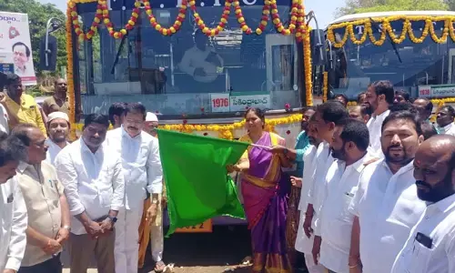 నష్టాల్లో ఉన్న ఆర్టీసీ బలోపేతానికి ప్రభుత్వం కృ‌షి: ఎమ్మెల్యే పద్మా దేవేందర్ రెడ్డి