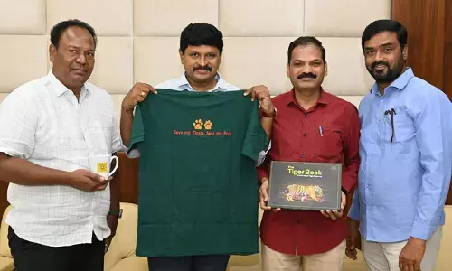 అడవుల సంరక్షణకు పెద్ద పులులు అవసరం: ఎంపీ సంతోష్​