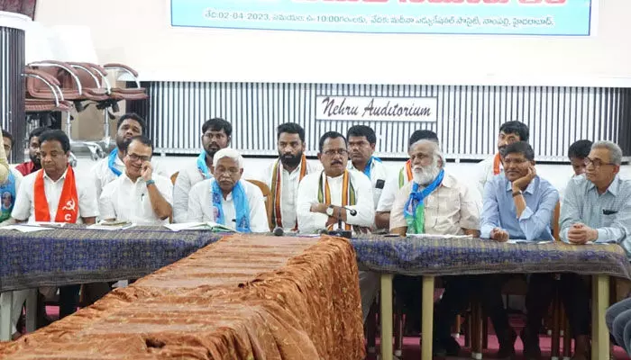 TSPSC బోర్డు ప్రక్షాళన చేయాల్సిందే: అఖిలపక్ష పార్టీల డిమాండ్ TSPSC బోర్డు ప్రక్షాళన చేయాల్సిందే: అఖిలపక్ష పార్టీల డిమాండ్