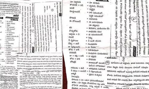 Kadapa: బ్రహ్మంగారిమఠంలో  పదో తరగతి పరీక్ష ఆన్సర్ షీట్ కలకలం