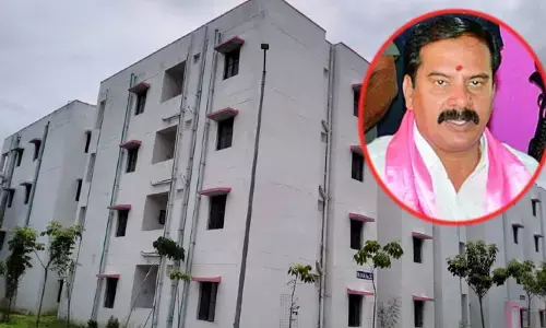 డబుల్ ఇళ్ల పంపిణీపై ప‌శ్చిమ ఎమ్మెల్యే వింత వైఖ‌రి.. పూర్తయి నాలుగేళ్లైనా జాప్యం
