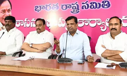 పేపర్ లీకేజీ లు బీజేపీ కుట్రే: బీఆర్ఎస్ ఎమ్మెల్యేలు
