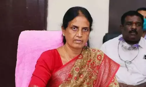 బీజేపీ అనుకూల ఉపాధ్యాయ సంఘం నేత లీక్ చేశారు..: సబితా ఇంద్రారెడ్డి