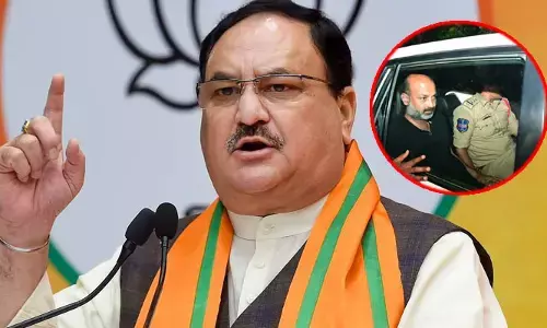 సంజయ్ అరెస్టుపై జేపీ నడ్డా ఆరా