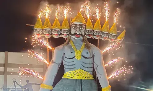 ఘనంగా లంకాదాహనం