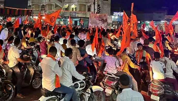 ఘనంగా హనుమాన్ శోభయాత్ర.. ఘనంగా హనుమాన్ శోభయాత్ర..