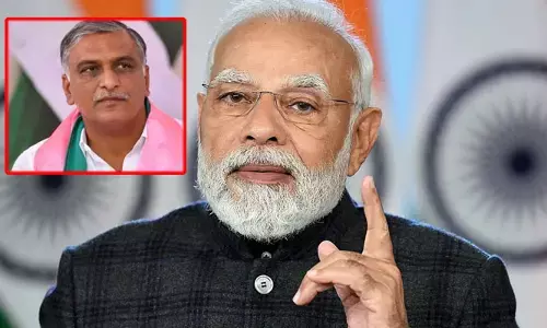 తెలంగాణపై ప్రధాని మోడీ ట్వీట్! హరీష్ రావు సెటైర్లు
