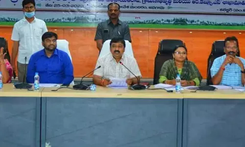 ధాన్యం కొనుగోలుకు పకడ్బందీ చర్యలు చేపట్టండి: కలెక్టర్ సీహెచ్ శివలింగయ్య