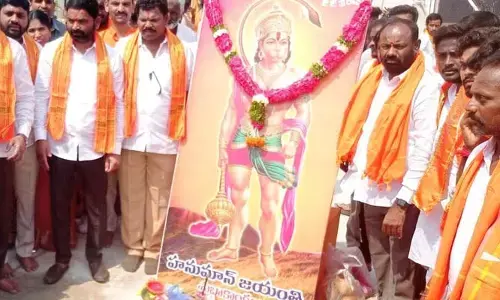 బాచుపల్లిలో 51 అడుగుల ఎత్తులో హనుమాన్ విగ్రహం..