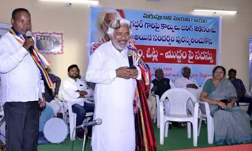 బీఆర్ఎస్ ను బొంద పెట్టేందుకు ‘గద్దర్ దళం’..!