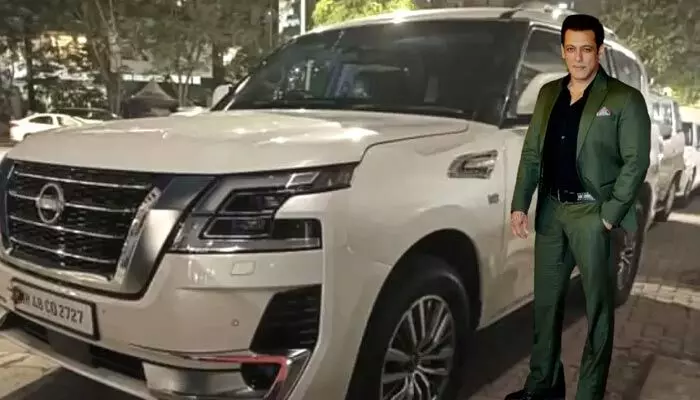 బుల్లెట్ ప్రూఫ్ కారు కొనుగోలు చేసిన సల్మాన్ ఖాన్ బుల్లెట్ ప్రూఫ్ కారు కొనుగోలు చేసిన సల్మాన్ ఖాన్