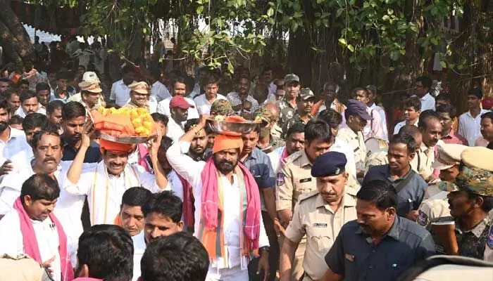 రాష్ట్ర జాతరగా బావోజీ ఉస్తావాలు : ఎక్సైజ్ శాఖ మంత్రి శ్రీనివాస్ గౌడ్... రాష్ట్ర జాతరగా బావోజీ ఉస్తావాలు : ఎక్సైజ్ శాఖ మంత్రి శ్రీనివాస్ గౌడ్...