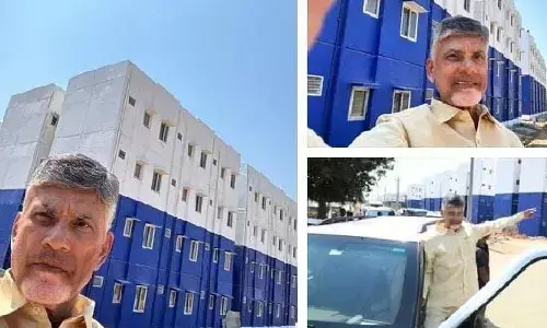 Chandrababu Selfie Challange: చూడు జగన్.. ఇవే మేము కట్టిన ఇళ్లు..!