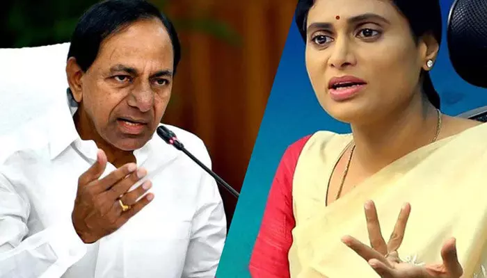 కేసీఆర్ చేతకాని దద్దమ్మ అంటూ.. వైఎస్ షర్మిల ఫైర్ కేసీఆర్ చేతకాని దద్దమ్మ అంటూ.. వైఎస్ షర్మిల ఫైర్