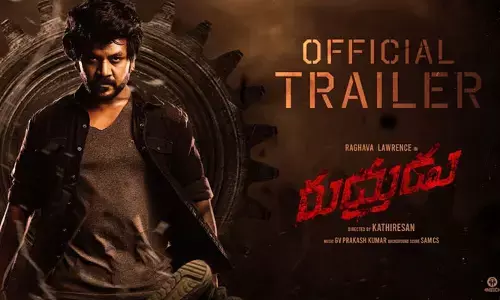 ‘రుద్రుడు’ ట్రైలర్‌తో ఉగ్రరూపం చూపించిన రాఘవ లారెన్స్