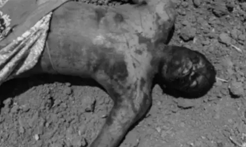 గుర్తు తెలియని మృతదేహం లభ్యం