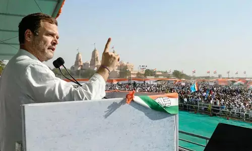 కర్ణాటకలో రెండోసారి రాహుల్ గాంధీ సభ వాయిదా