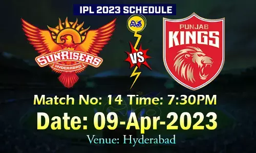 నేడు ఉప్పల్ స్టేడియంలో SRH vs PBKS..