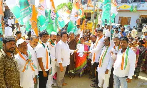 జోడో యాత్రలో కేంద్ర, రాష్ట్ర ప్రభుత్వాల పై కాంగ్రెస్ నేతల ధ్వజం..